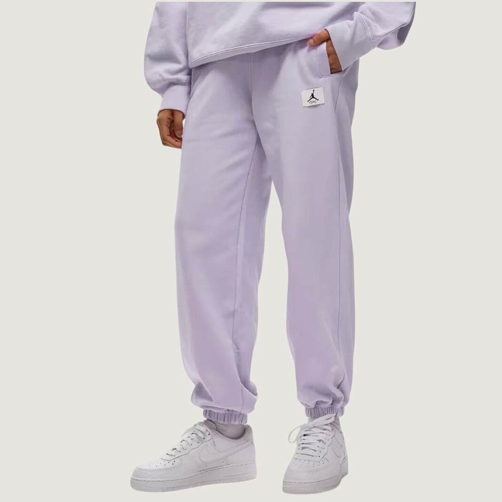 3036 | NWT Jordan Flight Fleece Jogger Sweatpants Iced Lilac Womens L